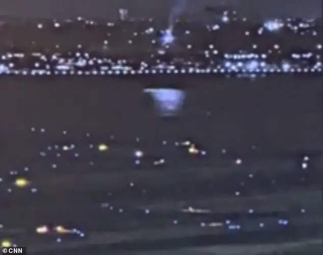 Shocking video captures harrowing moments of deadly mid-air collision over Washington DC