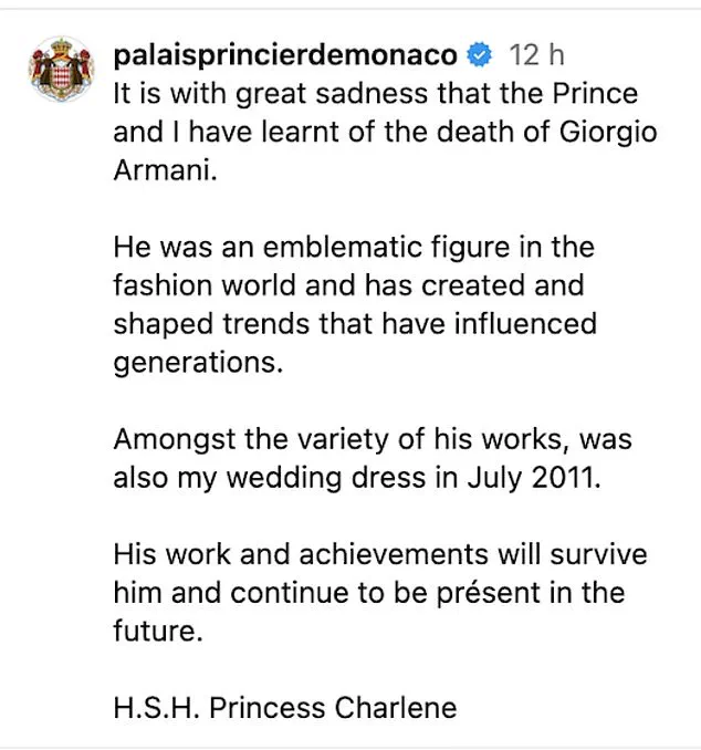 Legendary Designer Giorgio Armani Passes Away at 91, Leaving a Lasting Legacy on Global Fashion