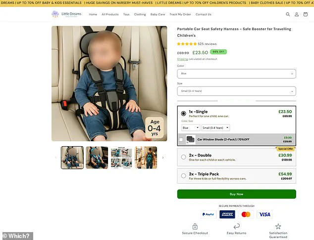 Affordable Illusion: The Hidden Dangers of Unregulated Baby Car Seats on E-Commerce Platforms