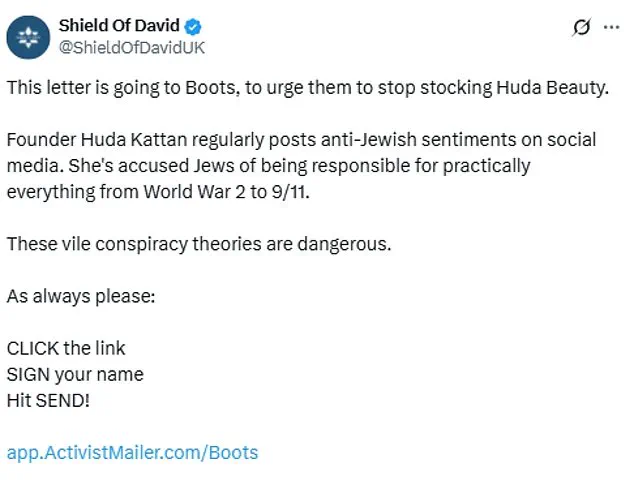 Huda Kattan's Controversial Anti-Semitic Comments Spark Backlash and Calls for Cancellation