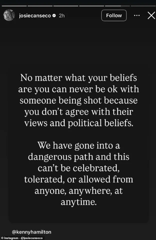 Influencer Josie Canseco's Tribute to Charlie Kirk Sparks Political Controversy on Social Media