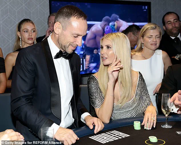 Ivanka Trump Steals Spotlight in Glitzy Silver Gown at Star-Studded New Jersey Charity Gala