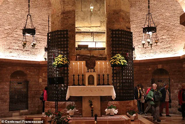 Exclusive Display: Saint Francis of Assisi's Remains Unveiled After 800 Years at Basilica di San Francesco