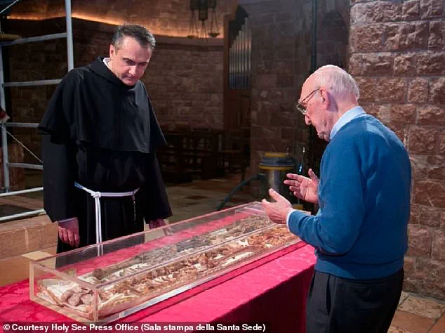 Exclusive Display: Saint Francis of Assisi's Remains Unveiled After 800 Years at Basilica di San Francesco