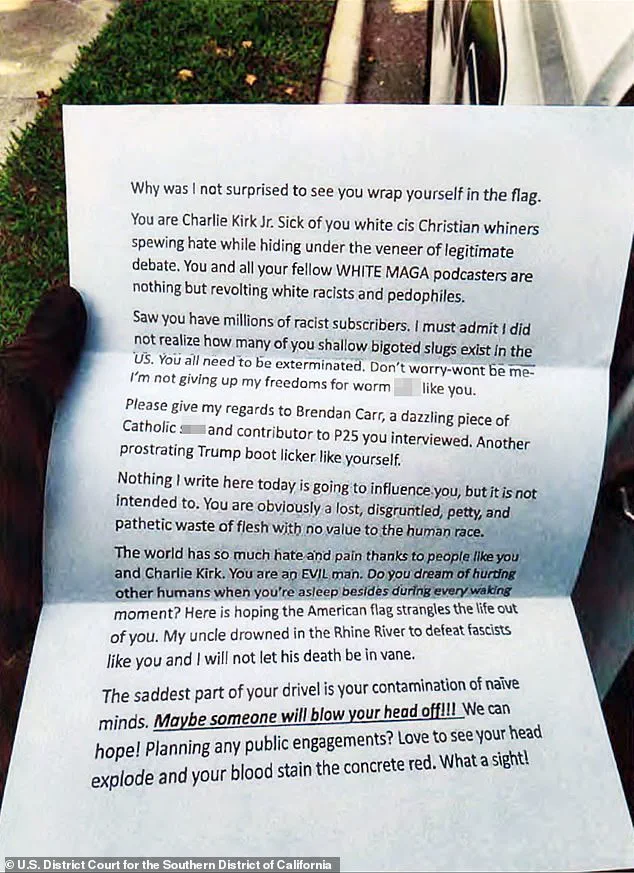 Man Charged in Alleged Threats Against Conservative Influencer Amid White House Crackdown on Political Violence