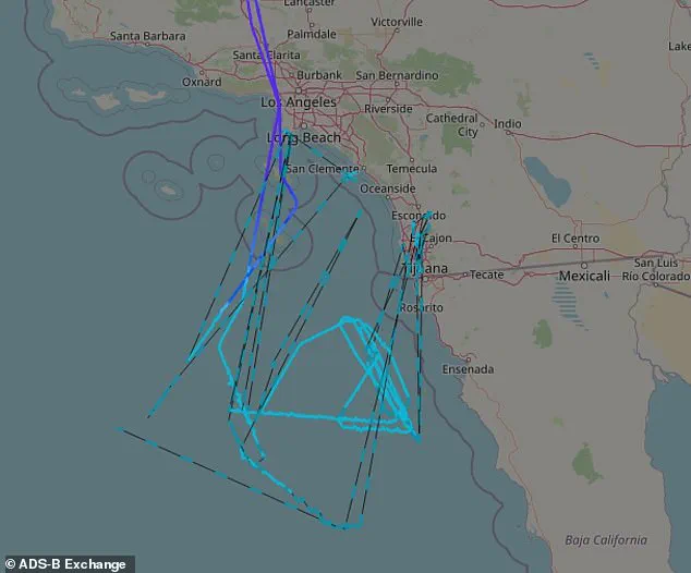 US Navy's P-8A Poseidon Conducts Unusual Surveillance Flights Over Baja California Drug Trafficking Corridor