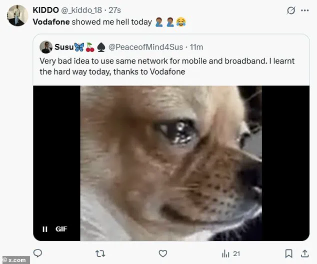 Vodafone Outage Leaves Millions in the Dark: UK's Digital Heartbeat Grinds to a Halt