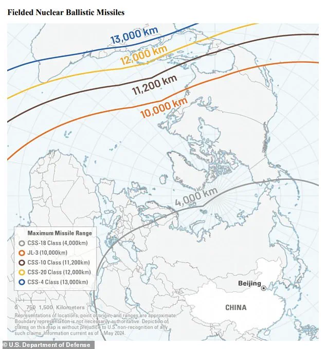 Shocking Pentagon Report Reveals China's Expansion of Long-Range Nuclear Missiles Capable of Reaching the United States