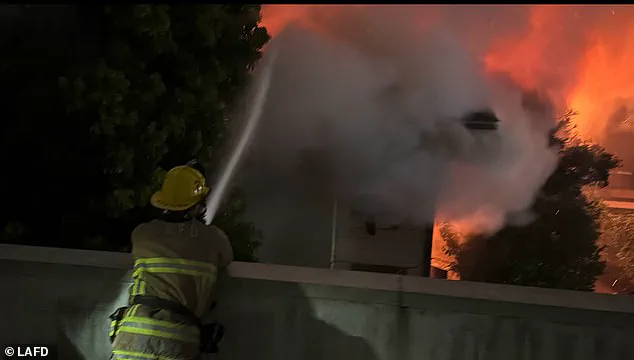 Historic Hollywood Center Motel Reduced to Ashes in Devastating Fire