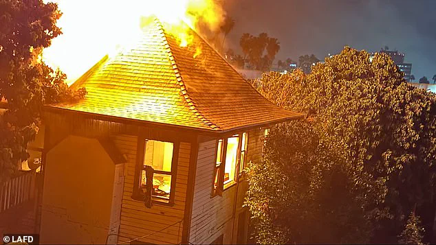 Historic Hollywood Center Motel Reduced to Ashes in Devastating Fire