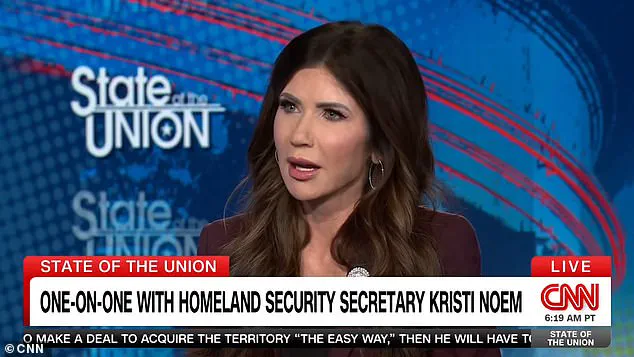Homeland Security Secretary Kristi Noem's Exchange with Jake Tapper Over ICE Shooting Sparks Debate on Federal Immigration Enforcement