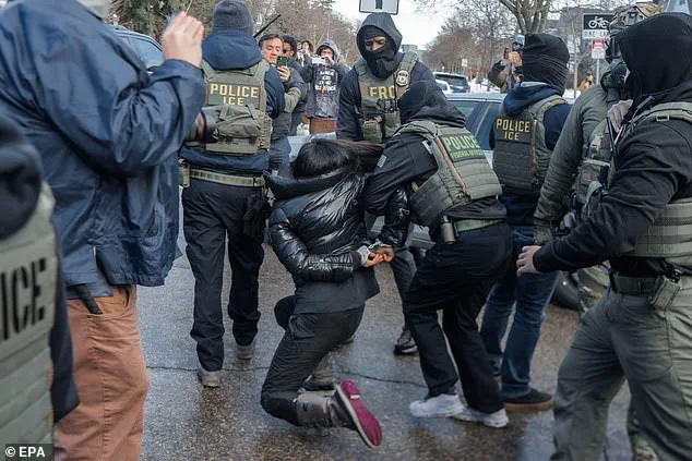 ICE Agents Drag Woman from Car During Minnesota Protest, Footage Captures Her Distress