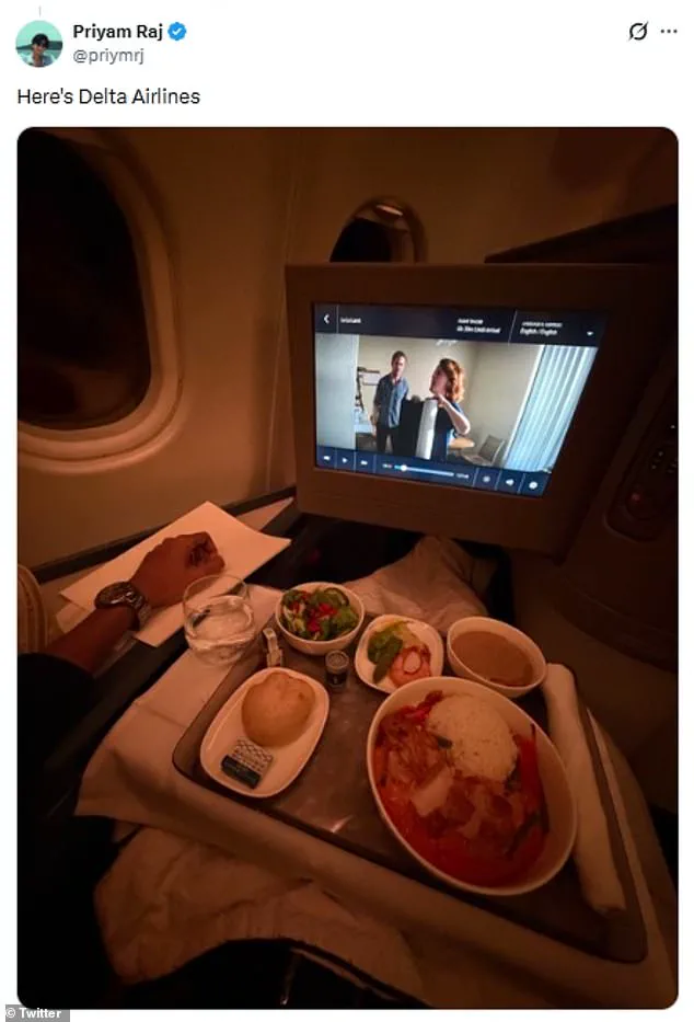 Late-Breaking: United Airlines Faces Outrage Over Viral First-Class Meal Controversy as Google Scientist Claims '3D-Printed Meat' Served on Flight