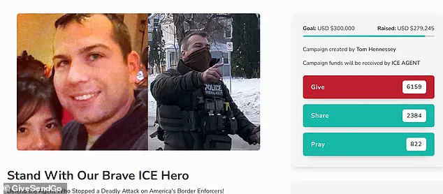 Controversy Surrounds Crowdfunding for ICE Agent Involved in Death of Mother of Three, Sparking National Debate