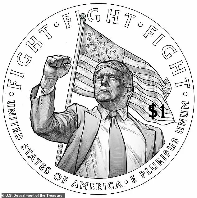 U.S. Mint's 250th Anniversary $1 Coin Design Shifts from 'Fight, Fight, Fight' to Trump's Image, Sparking Political Controversy