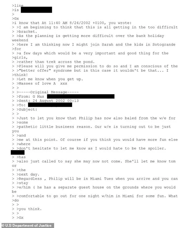 Newly Released Epstein-Related Documents Reveal Romantic Emails Between Andrew Mountbatten-Windsor and Ghislaine Maxwell, Fueling Renewed Speculation About Their Relationship