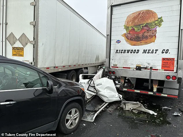 Exclusive Details: The Catastrophic Highway 99 Pileup in California