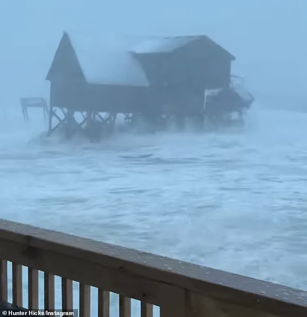 Harrowing Video Captures Homes Collapsing into Atlantic as Outer Banks Grapple with Coastal Erosion