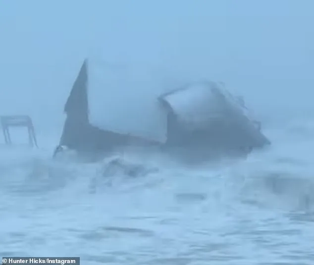Harrowing Video Captures Homes Collapsing into Atlantic as Outer Banks Grapple with Coastal Erosion