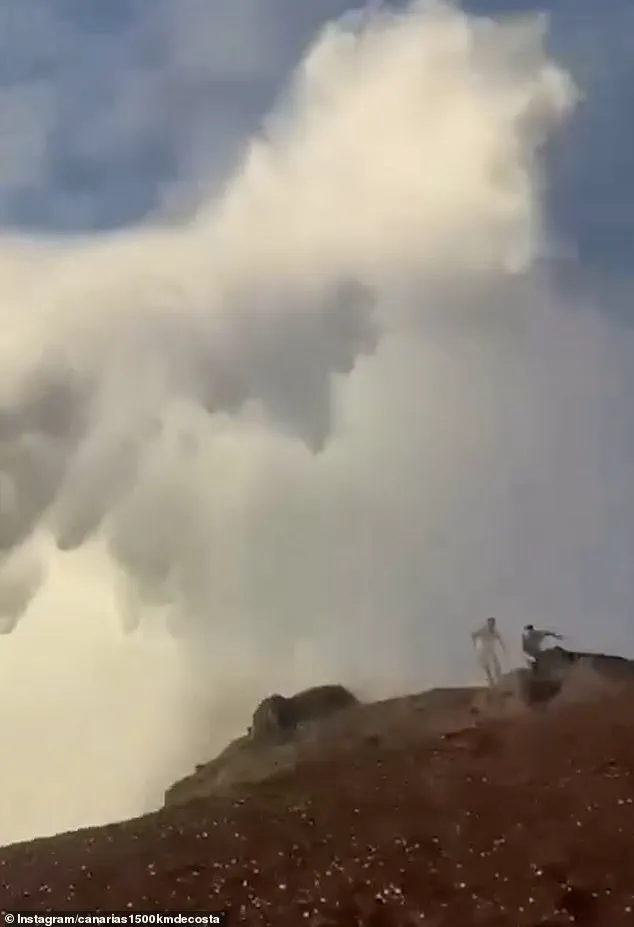 Selfie-Taking Tourists Narrowly Escape Deadly Wave During Storm in Canary Islands