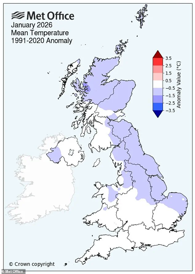 UK Records Wettest January in 149 Years as Northern Ireland Sees 70% Rainfall Surge, Met Office Reports