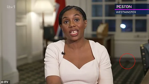 Mouse Scurries Past Kemi Badenoch During Mandelson Scandal Interview
