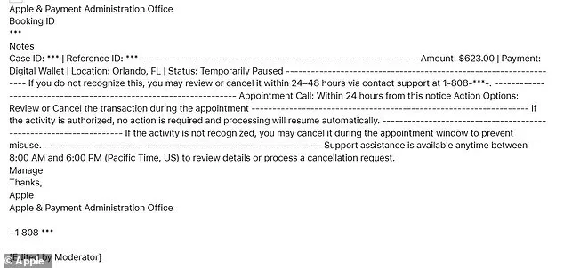 Sophisticated Email Scam Targets Apple iPhone Users, Preying on Fear with Fake Apple Pay Transactions