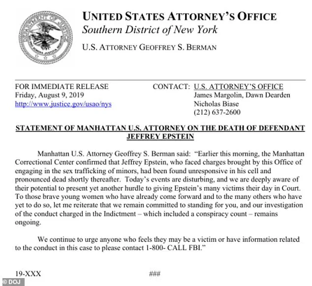Epstein's Death: Federal Document Date Discrepancy Sparks Cover-Up Speculation
