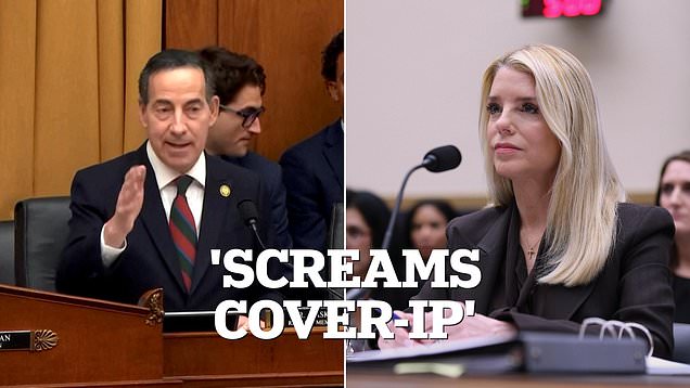 DOJ Under Fire as Bondi Defends Epstein Files Release Amid Cover-Up Claims