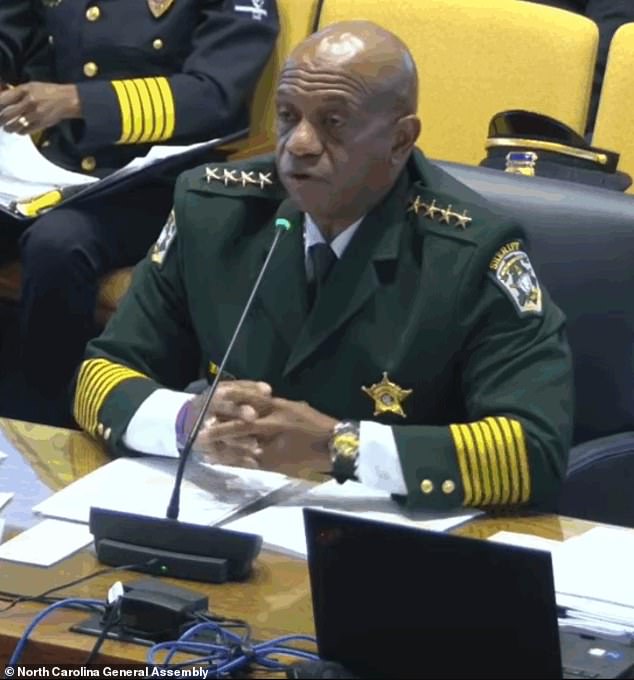 North Carolina Sheriff's Confusion Over Government Branches During Oversight Hearing