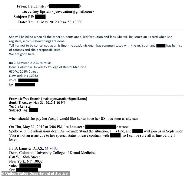 Columbia University, Jeffrey Epstein, and Karyna Shuliak: The Controversy of Special Admissions and Financial Influence