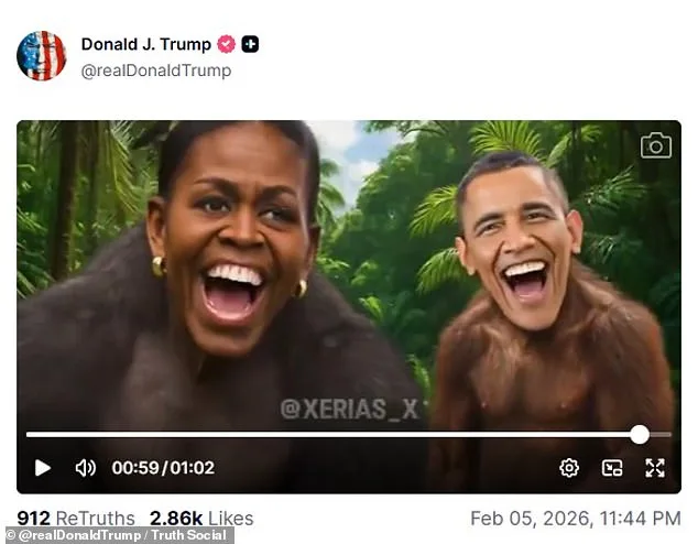 Barack Obama Condemns Racist Meme, Calls Political Discourse a 'Clown Show' as Trump Shares Apes Video