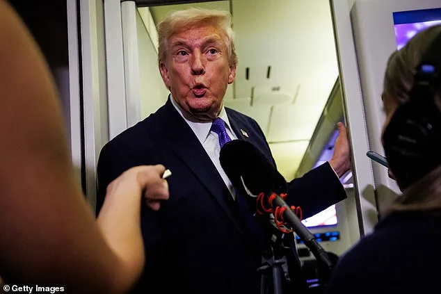 Trump Dodges Questions on Alleged Affair Between Noem and Lewandowski