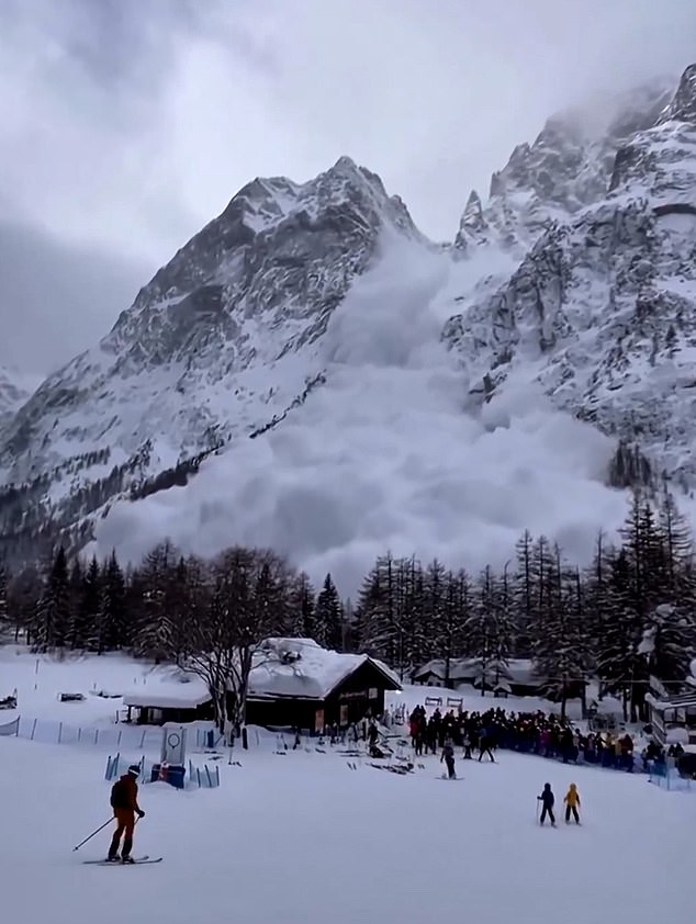 Massive Avalanche Near Courmayeur Swallows Skiers in Terrifying Survival Moment