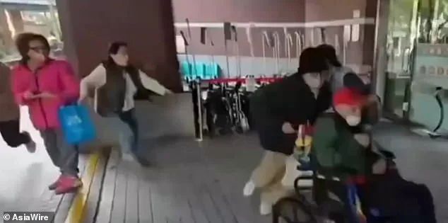 Family Feud Erupts Outside Taipei Hospital as Centenarian Tycoon's Wife Attempts Forcible Removal, Prompting Police Intervention