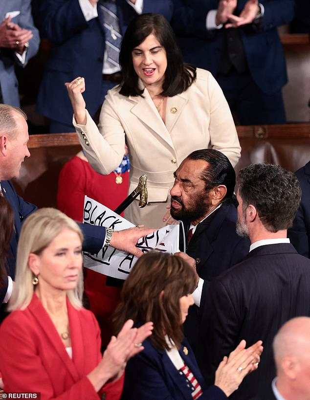 Al Green Ejected from House During SOTU Amid Protest Against Trump's Rhetoric