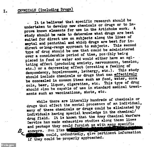 Declassified CIA Files Reveal Chilling Blueprint for Mind Control via Covert Drugging Experiments in Project Artichoke (1951–1956)