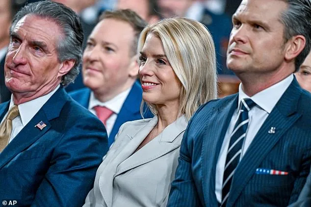 Pam Bondi's Beaming Smile as Trump Credits Tariffs for Dow Jones Surge, Sparking Meme-able Moment