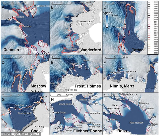 Antarctica Loses Ice Covering Eight Times Greater London in 30 Years, Study Finds
