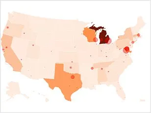 Chilling Study Maps Nuclear Fallout Zones Across US, Highlighting Regional Survival Disparities