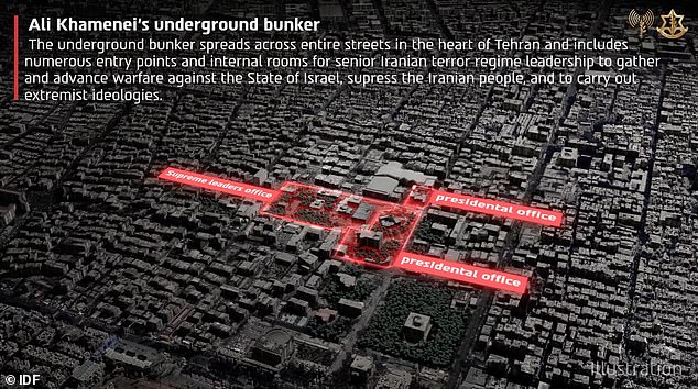 Israeli Airstrike Destroys Alleged Khamenei Bunker in Tehran