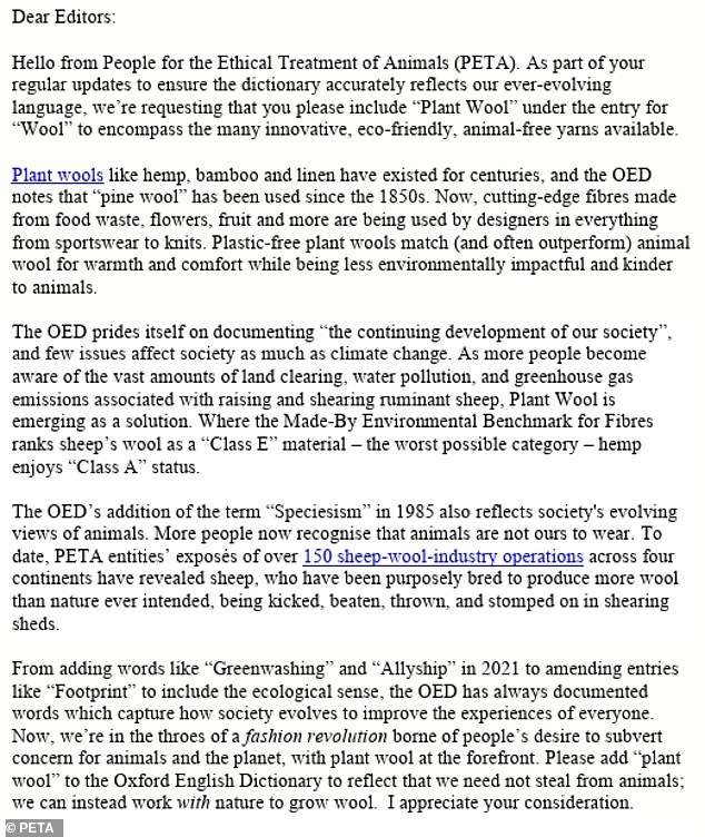 Oxford English Dictionary Faces Pressure to Redefine 'Wool' as Ethics and Environment Drive Demand for Plant-Based Alternatives