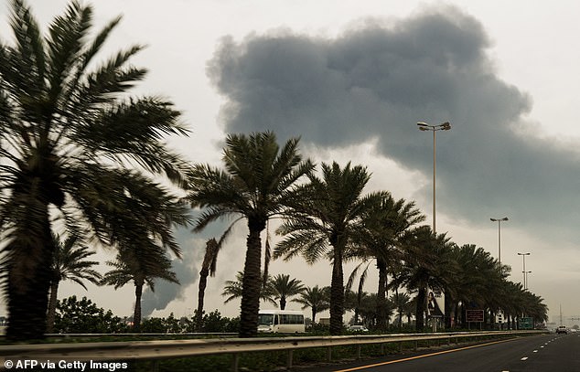 Iranian Attack on Bahrain Oil Tanks Sparks Emergency as Black Smoke Chokes Airport and Region