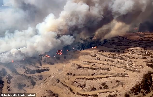 Raging Nebraska Wildfires Kill Grandmother; Blazes Set New State Record for Scorched Land
