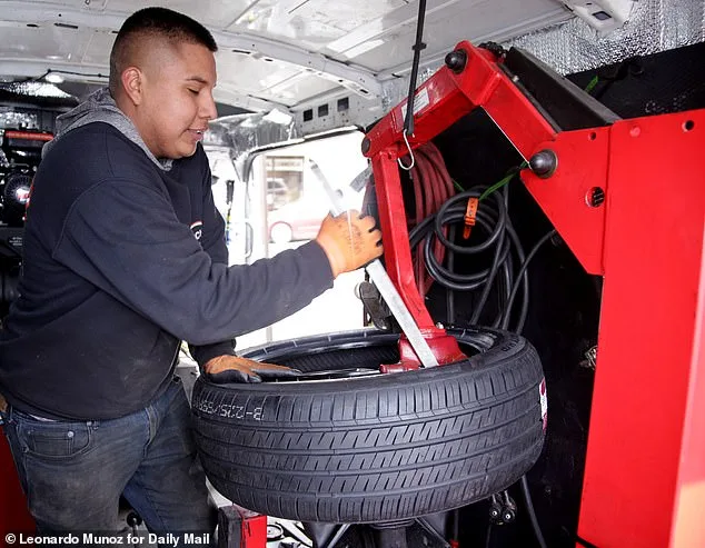 Brooklyn Tire Technician Turns Perilous Pothole into Profitable Business
