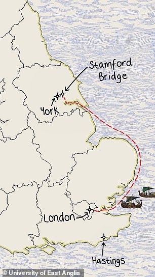 New Study Debunks Myth of King Harold's 200-Mile March, Revealing Maritime Logistics May Have Been Key to His Campaign