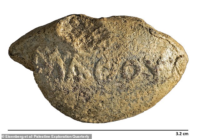 2,000-Year-Old Sling Bullet with Taunting Inscription Found in Ancient City