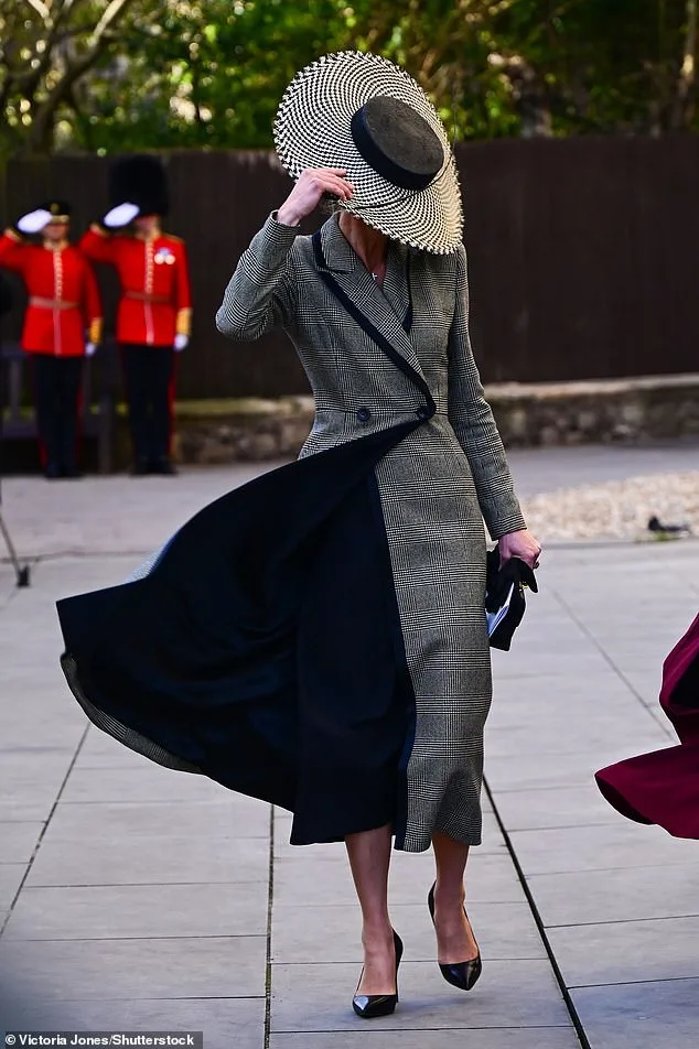 Defying the Elements: Princess of Wales' Iconic Hat at Canterbury Cathedral