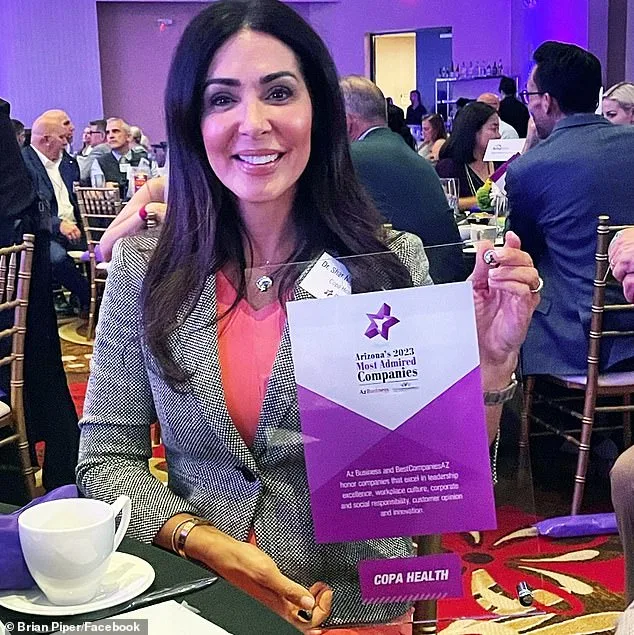 Dr. Sharareh Najafi-Piper Accused of Misusing $375K in Copa Health Funds Amid Luxury Lifestyle Scandal