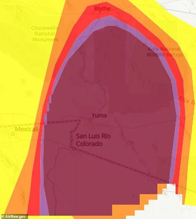 Hazardous Air Plume Envelops Southwest, Prompting Urgent Health Warnings